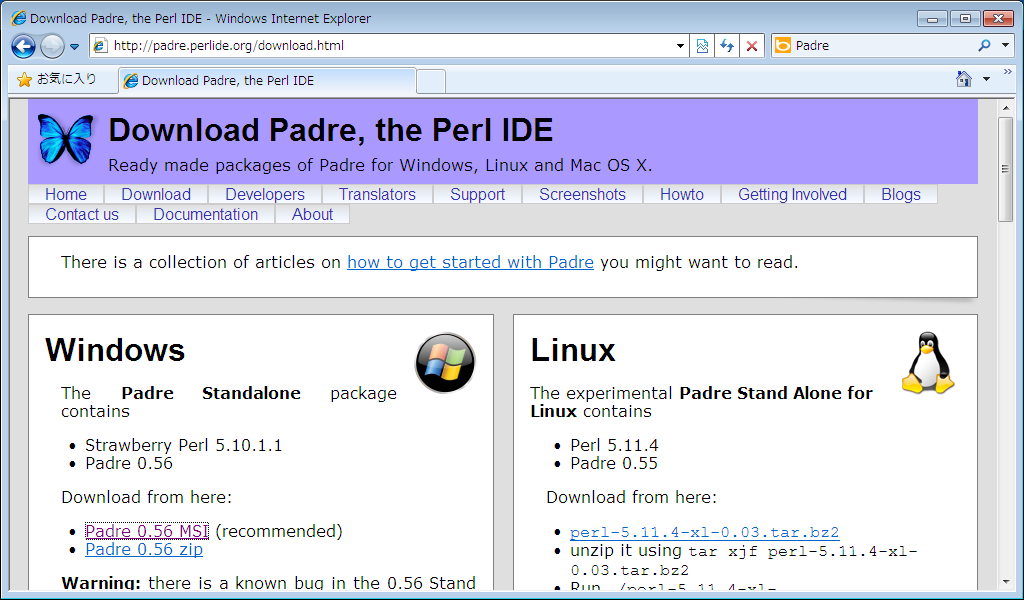 perl utime windows